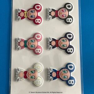 TAKASHI MURAKAMI 2023 Tonari no Zingaro Puffy Stickers - Murakami:Monsterized